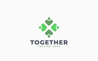 Clover Group Logo Template Design