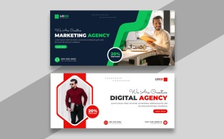 Digital Marketing Facebook Cover Banner Ver-27
