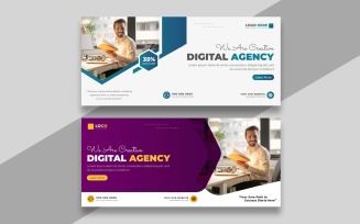 Digital Marketing Facebook Cover Banner Ver-28