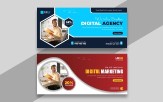 Digital Marketing Facebook Cover Banner Ver-29