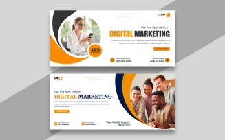 Digital Marketing Facebook Cover Banner Ver-32