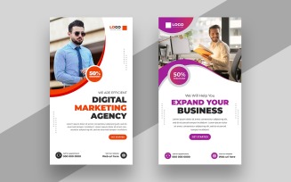 Digital Marketing Social Media Story Template Ver-24