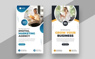 Digital Marketing Social Media Story Template Ver-26