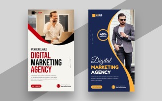 Digital Marketing Social Media Story Template Ver-27