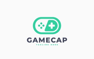 Game Capsule Logo Template Design
