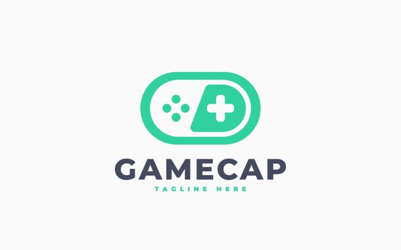 Game Capsule Logo Template Design