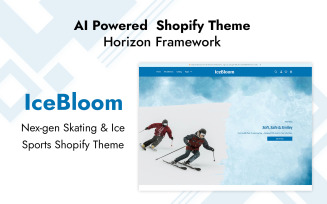 IceBloom – Nex-gen Skating and Ice Sports Shopify Theme - AI Powered Horizon Framework