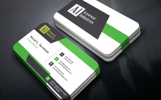 Clean Business Card Template Editable