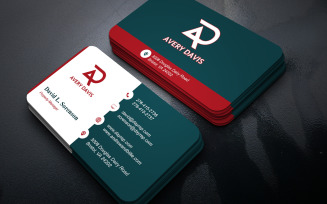 Creative Business Card Template Editable