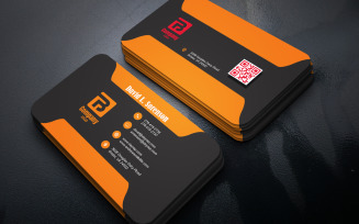 E-card Template Stylish Business Card Design