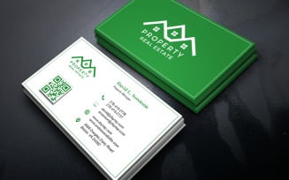 Luxury Business Card Template Raster