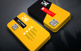 Modern Professional Business Card Editable