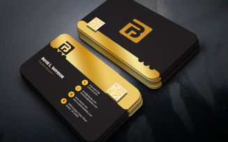 Elegant Business Card Layout Editable