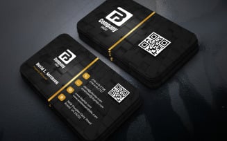 Minimal Business Card Design Editable