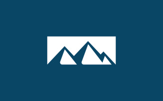Mountain vector icon design template 12