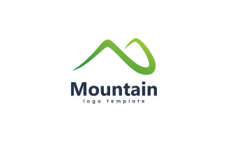 Mountain vector icon design template 8