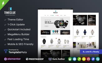 Timeclue - Watch and Fashion Store Prestashop Theme