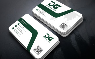 Bold Corporate Card Template - Editable business Card