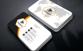 Freelancer Business Card Editable Card