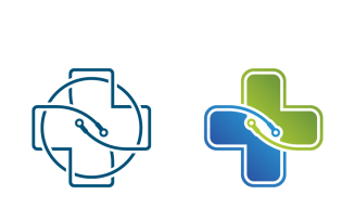 Medical Tech Logo Template Design