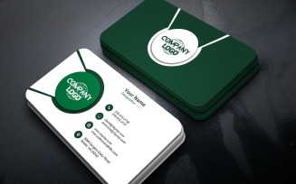 Modern Corporate Business Card Layout in Photoshop