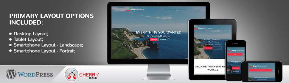 Cherry Framework Free WordPress Theme