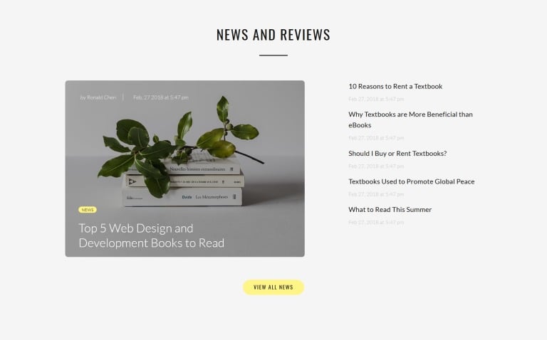 Booker - Textbook Rentals Multipage HTML Website Template