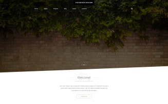 Exterior Design Joomla Template