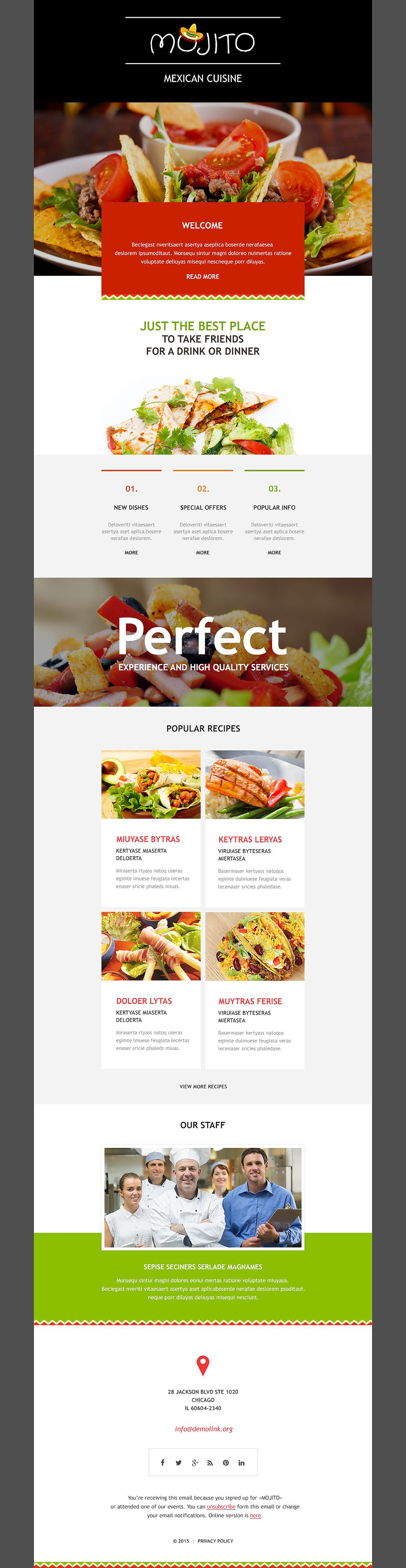 Mexican Restaurant Responsive Newsletter Template New Screenshots BIG