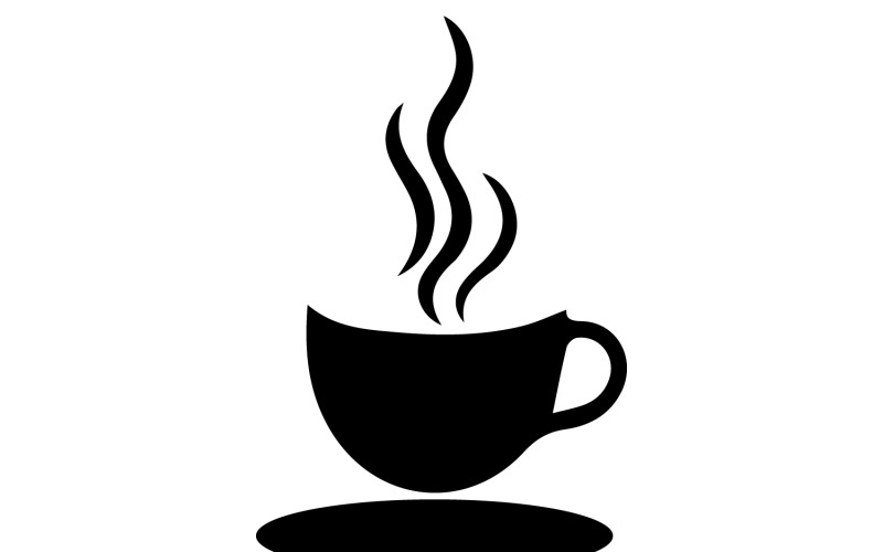 A logo design for a coffee brand Illustration