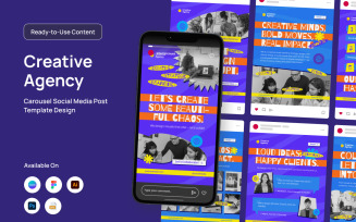 Creative Studio Instagram Carousel Layouts