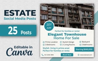 Estate Canva Content Pack
