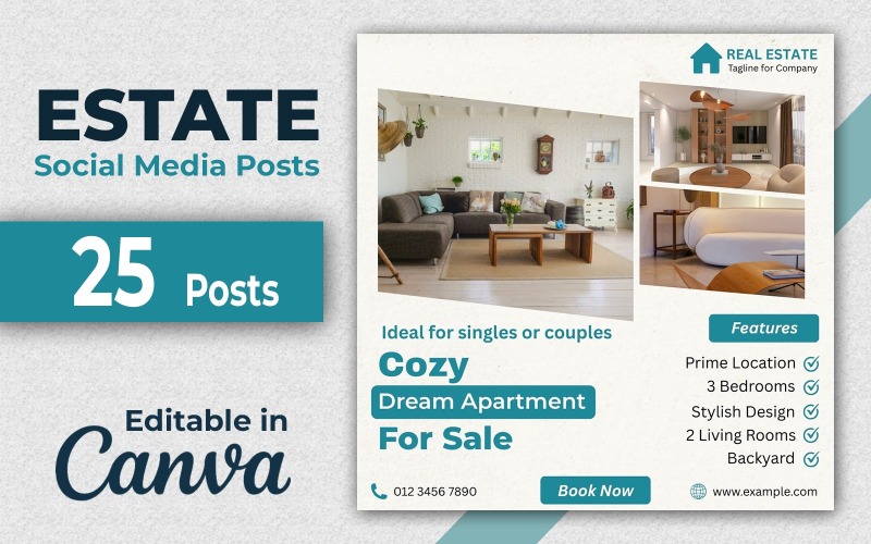 Estate Template Collection Social Media