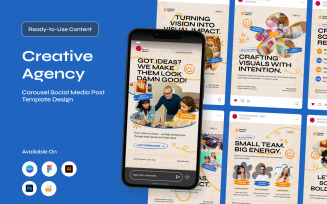 Modern Creative Agency Carousel Kit