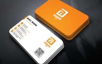 Professional Business Card Template for Modern Identity