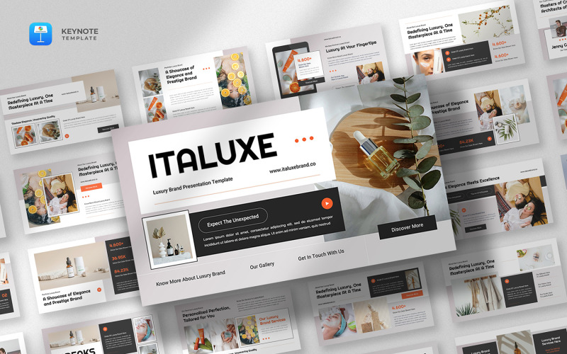 Supervisal - Luxury Brand Keynote Template