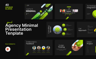 Agency Minimal Presentation Template