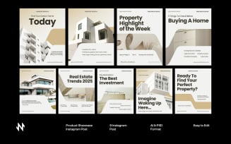 Elegant Real Estate Instagram Post