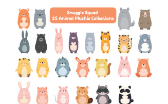 25 Animal Plushie Collections