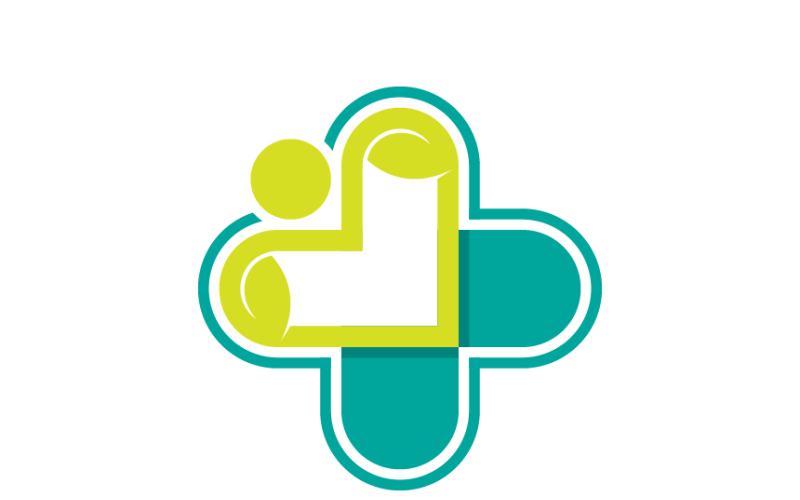 Medical with People Logo Template