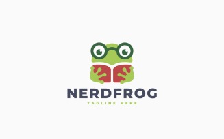 Smart Frog Logo Template Design