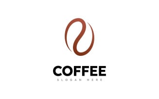 Coffee Beans Logo Template vector 2