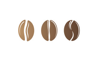 Coffee Beans Logo Template vector 4