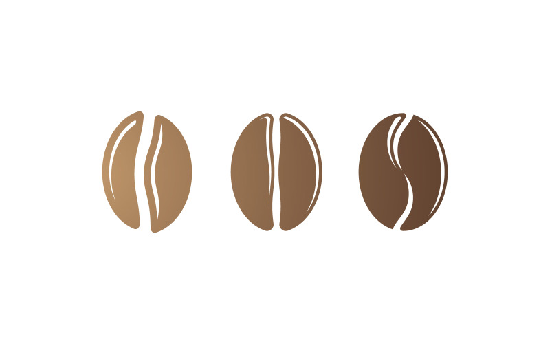 Coffee Beans Logo Template vector 4