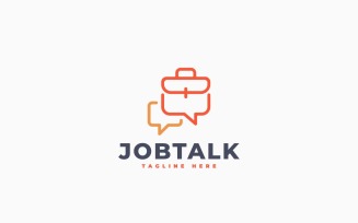 Job Interview Logo Template Design