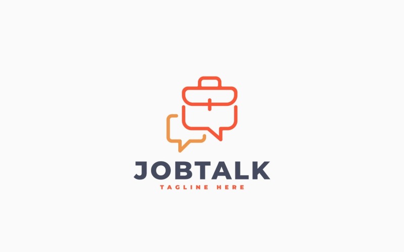 Job Interview Logo Template Design