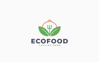 Nature Food Logo Template Design