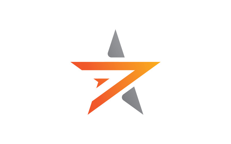 Star logo vector design template V5. Logo Template