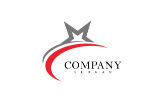 Star logo vector design template V7.