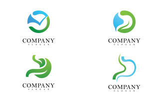 Stomach Logo Vector Design Template 13